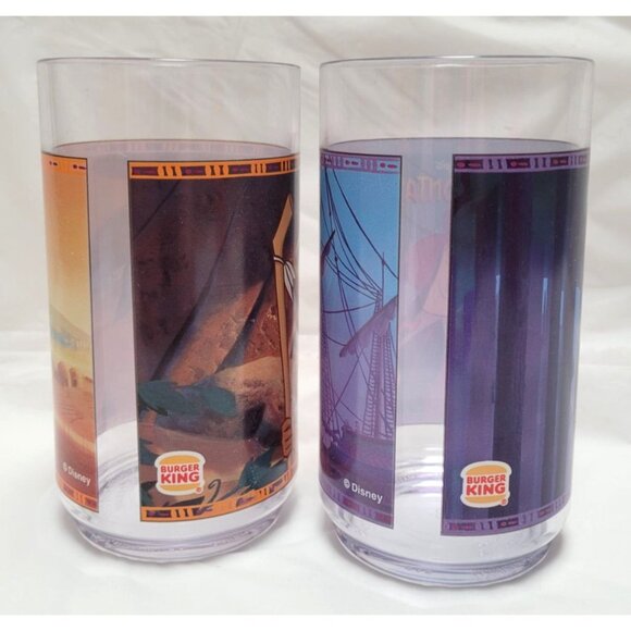 Disney Pocahontas Colors of the Wind Burger King Collectible Tumblers Lot of 2 - Picture 4 of 13